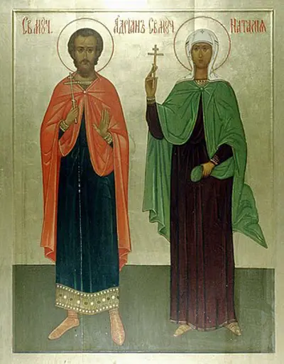 0 christian feast day adrian and natalia of nicomedia roman 09 08