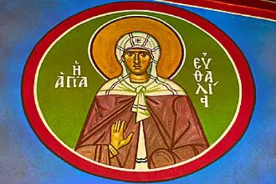 0 christian feast day euthalia 08 27