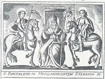 0 christian feast day maurus pantalemon and sergius 07 27