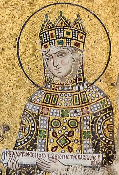 1042 empress zoe porphyrogenita marries constantine monomachos w 06 11