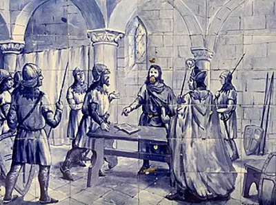 1143 with the signing of the treaty of zamora king alfonso vii o 10 05