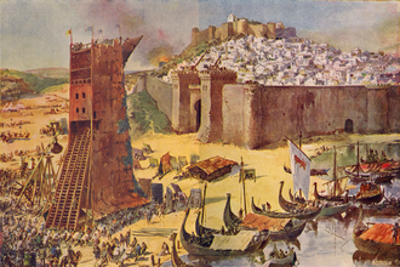 1147 reconquista after a siege of four months crusader knights 10 25