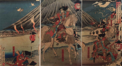 1180 the battle of fujigawa minamoto forces 30000 men under m 11 09