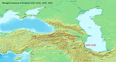 1243 mongol invasions of anatolia mongols achieved a decisive vi 06 26