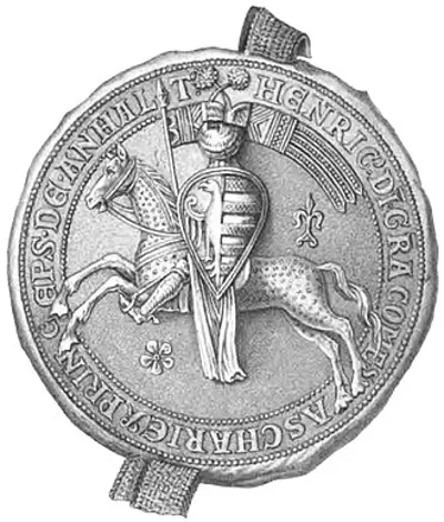 1266 henry ii prince of anhalt aschersleben born 1215 06 12
