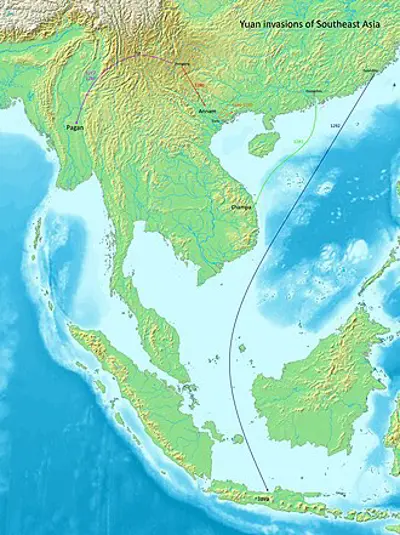 1285 second mongol invasion of vietnam forces led by prince tran 06 14