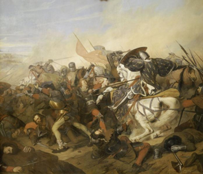1328 battle of cassel french troops stop an uprising of flemish 08 23