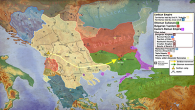 1371 serbianturkish wars ottoman turks fight against a serbian 09 26