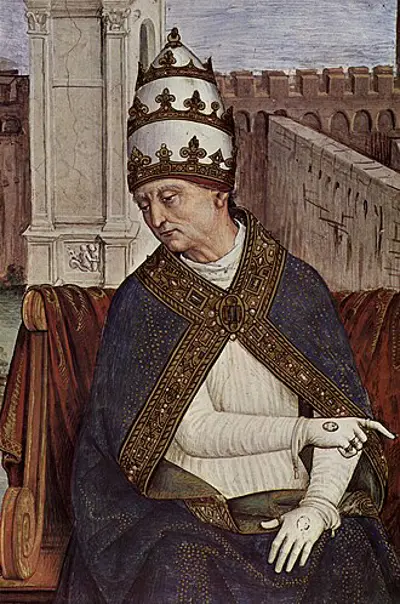 1405 pope pius ii died 1464 10 18