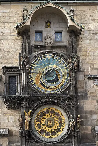 1410 the first known mention of the prague astronomical clock