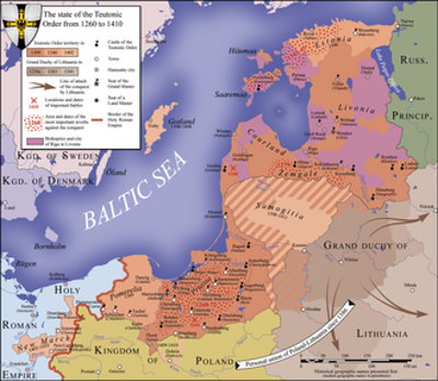 1422 the treaty of melno was signed establishing the prussianli 09 27
