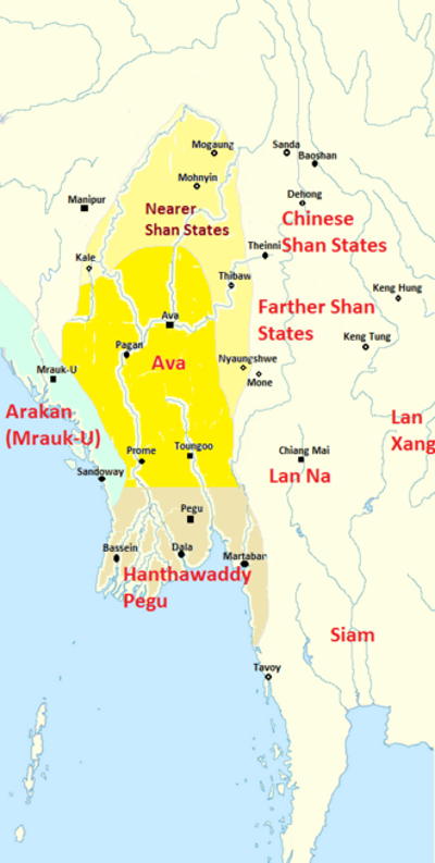 1426 gov. thado of mohnyin becomes king of ava