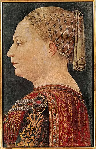 1468 bianca maria visconti duchess of milan born 1425 10 28