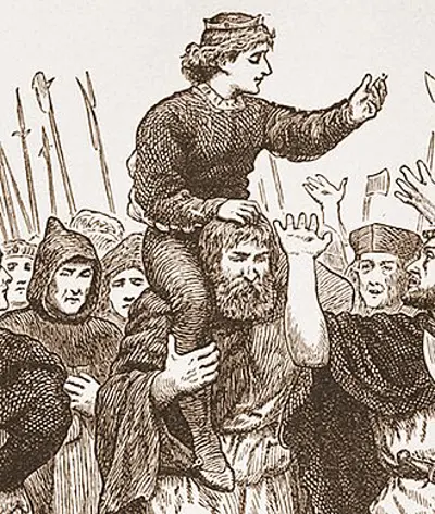 1487 the ten year old lambert simnel is crowned in christ church 05 24
