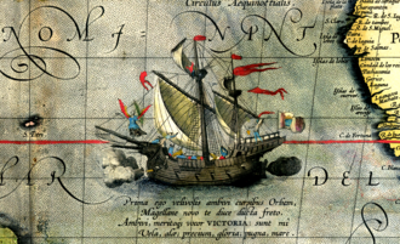1522 magellanelcano circumnavigation victoria arrives at sevill 09 08
