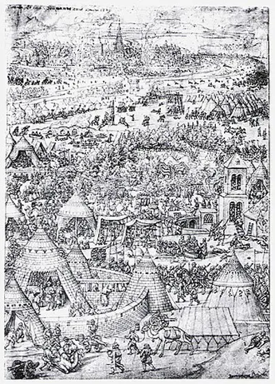 1529 the siege of vienna begins when suleiman i attacks the city