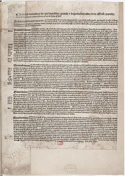 1534 anti catholic posters appear in paris and other cities suppo 10 17