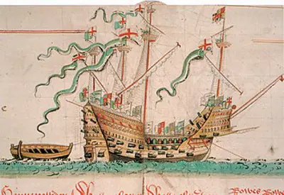 1545 the english warship mary rose sank outside portsmouth during 07 19