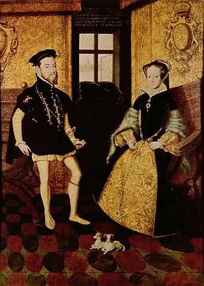 1554 the royal wedding of mary i and philip ii of spain celebrate 07 25