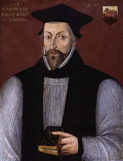1555 nicholas ridley english bishop and martyr born 1500 10 16