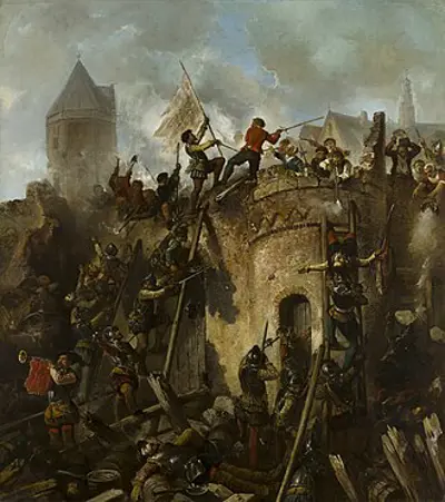 1573 the spanish siege of alkmaar ends with the first dutch victo 10 08