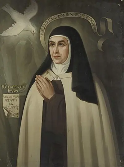 1582 teresa of avila spanish nun and saint born 1515 10 04