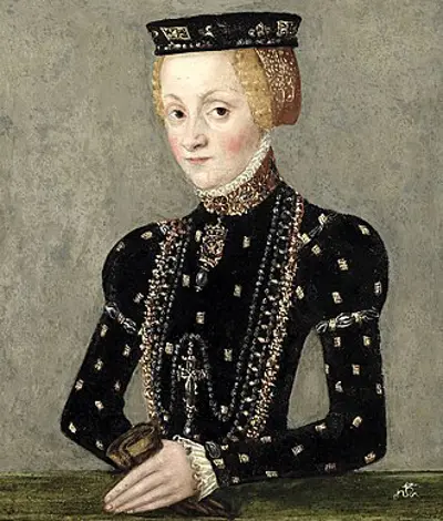 1583 catherine jagiellon queen of john iii of sweden born 1526 09 16