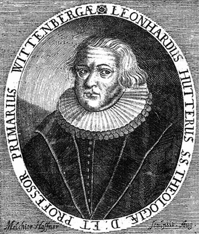 1616 leonhard hutter german theologian and academic born 1563 10 23