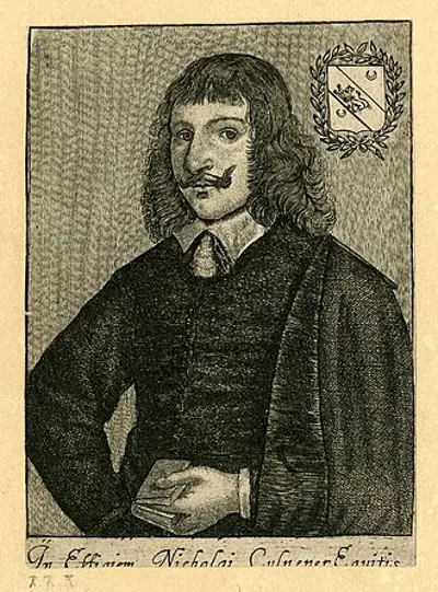 1616 nicholas culpeper english botanist died 1654 10 18