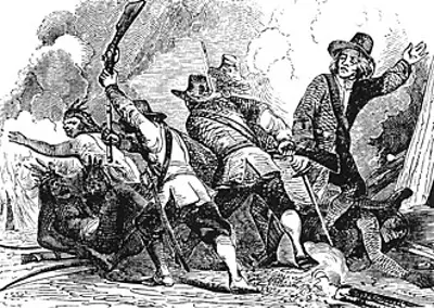 1637 pequot war a combined english and mohegan force under john 05 26