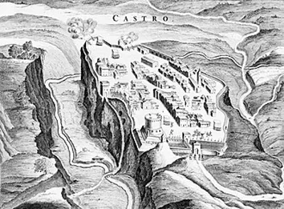 1649 the italian city of castro is completely destroyed by the fo 09 02