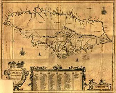 1655 the invasion of jamaica begins during the anglo spanish war