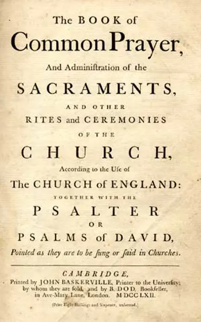 1662 the 1662 book of common prayer is legally enforced as the li 08 24