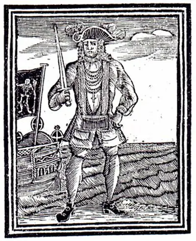 1682 bartholomew roberts welsh pirate died 1722 05 17
