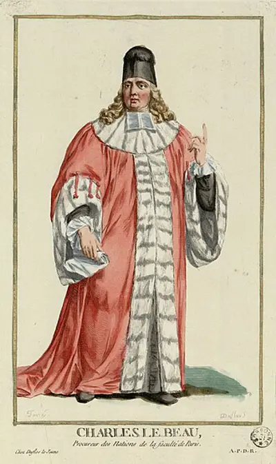 1701 charles le beau french historian and author died 1778 10 18