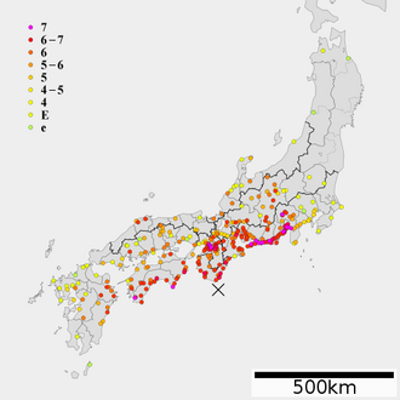1707 the 1707 hoei earthquake causes more than 5000 deaths in ja 10 28