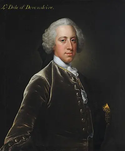 1764 william cavendish 4th duke of devonshire english politicia 10 02