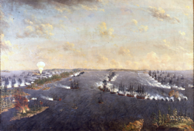 1789 the first naval battle of the svensksund begins in the gulf 08 24
