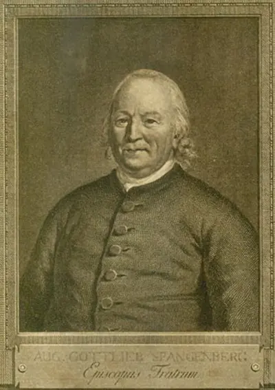 1792 august gottlieb spangenberg german bishop and theologian b 09 18