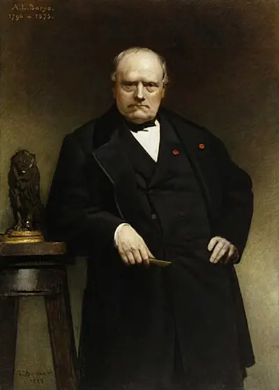 1796 antoine louis barye french sculptor and educator died 1875 09 24