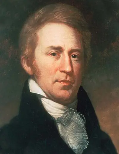 1804 william clark and 42 men depart from camp dubois to join mer 05 14