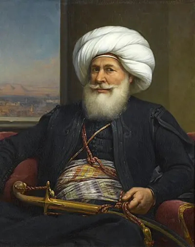 1805 muhammad ali becomes wali of egypt