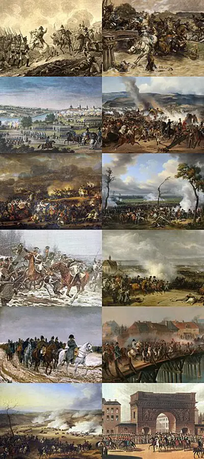1813 the sixth coalition attacked french forces led by napoleon i 10 16