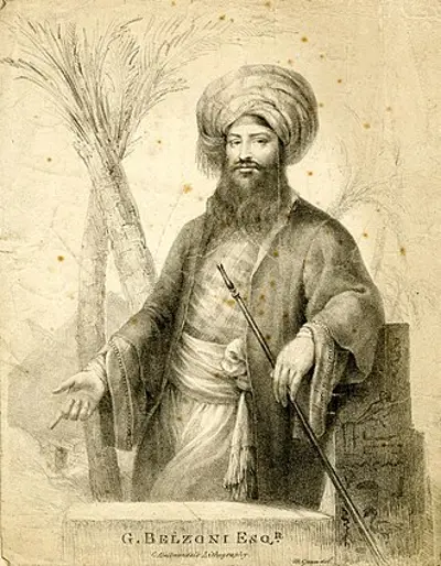 1817 italian explorer and archaeologist giovanni belzoni uncover 10 16