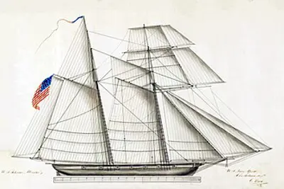 1822 uss alligator engaged three pirate schooners off the coast o 11 09