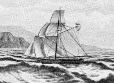 1825 restauration arrives in new york harbor from norway the fir 10 09