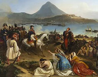 1828 morea expedition the city of patras greece is liberated b 10 07