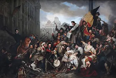 1830 the belgian revolution takes legal form when the provisional 10 04