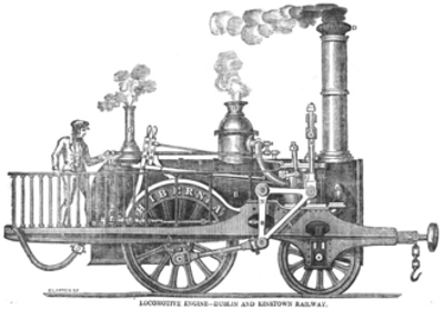 1834 opening of the dublin and kingstown railway the first publi 10 09