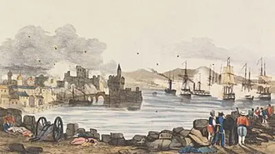 1840 an anglo turkish force captures beirut with the help of bomb 09 11